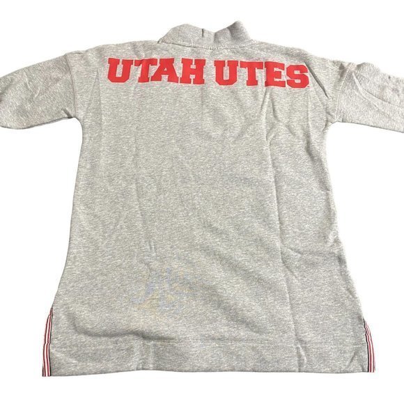 Under Armour Utah Utes Mock Neck Spirit Jersey Sweater Grey Women’s Size XL - Picture 6 of 8